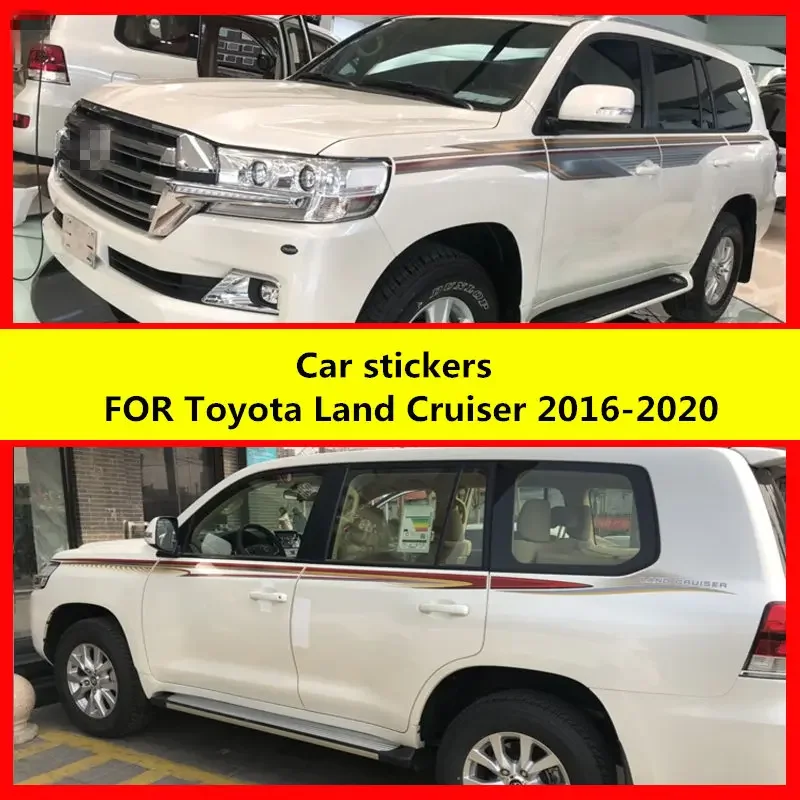 Автомобильные наклейки для Toyota Land Cruiser 2016-2022, новейшие наклейки для украшения кузова
Автомобильные наклейки для Toyota Land Cruiser 2016-2022, новейшие наклейки для украшения кузова