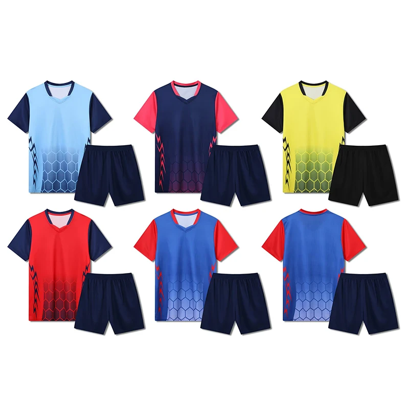 2Pcs Adult Childrens Training Uniforms Loose Short Sleeve Shorts Comfortable Breathable Sweat Sportswear 2025 Summer New
2Pcs Adult Childrens Training Uniforms Loose Short Sleeve Shorts Comfortable Breathable Sweat Sportswear 2025 Summer New