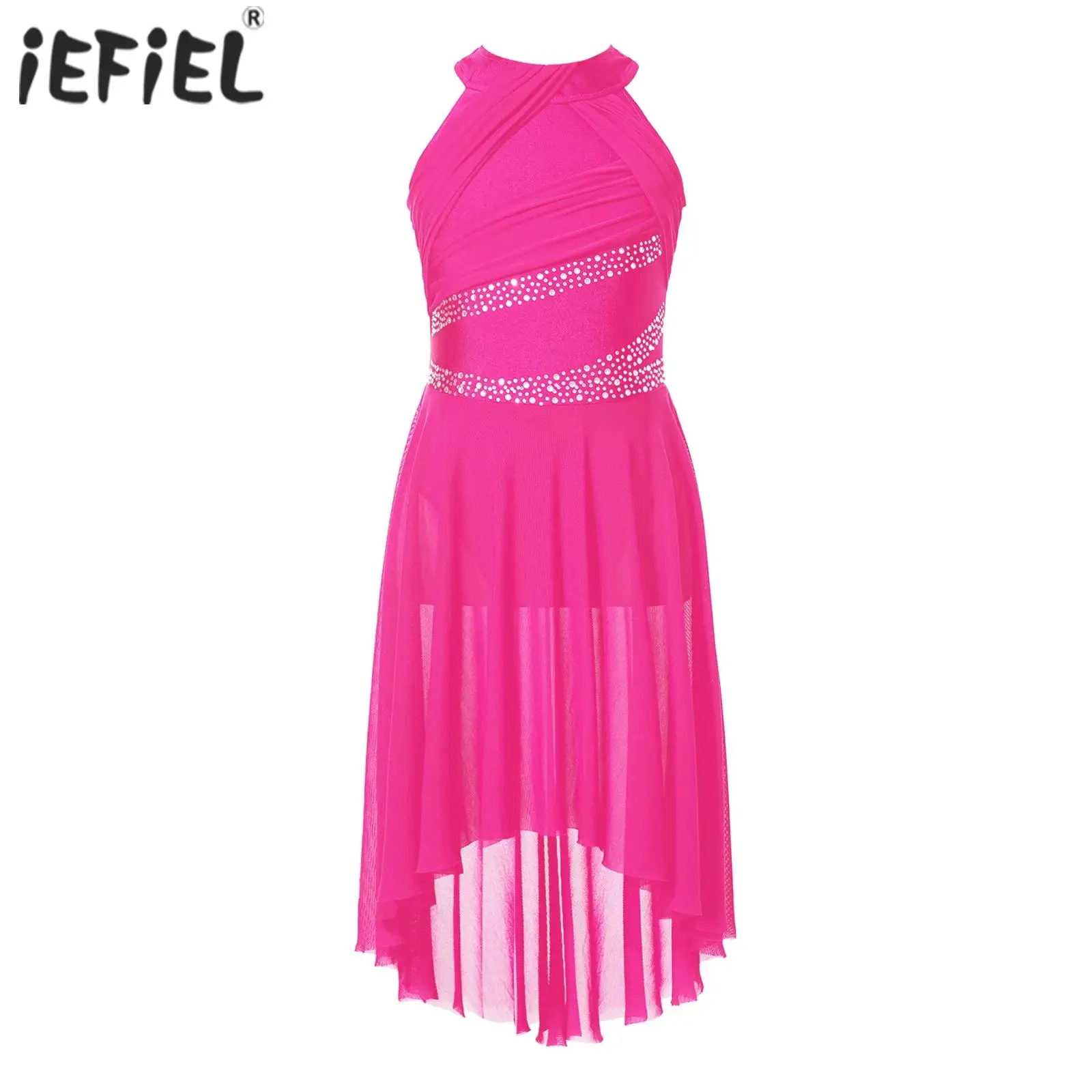 Kids Girls Ballet Tulle Lyrical Latin Modern Dance Performance Dress Sparkling Rhinestone Ruched Ballet Leotard Dancewear
Kids Girls Ballet Tulle Lyrical Latin Modern Dance Performance Dress Sparkling Rhinestone Ruched Ballet Leotard Dancewear
