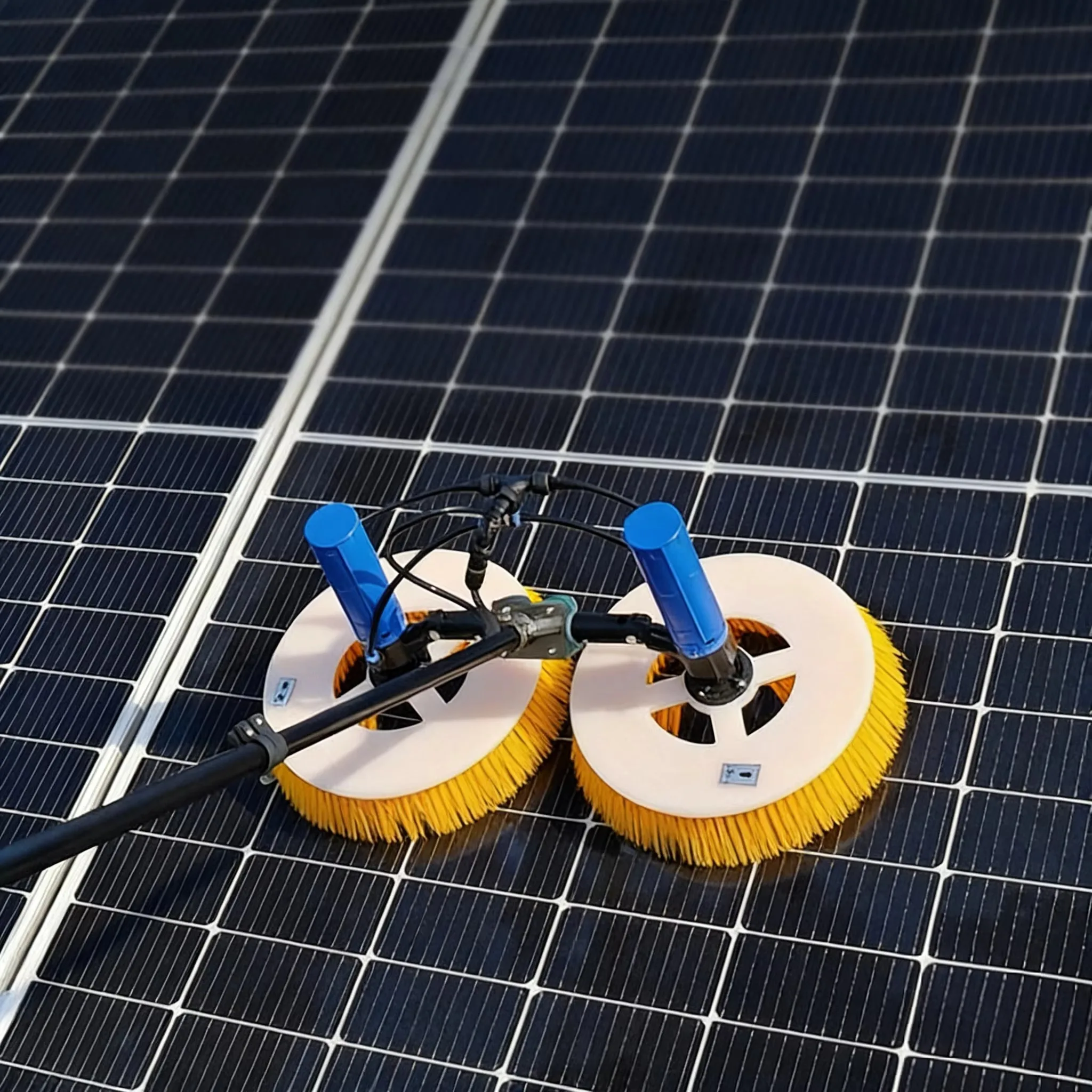 Automatic Solar Panel Cleaning Brush Durable Aluminum Pole Eco Friendly Nylon Brush
Automatic Solar Panel Cleaning Brush Durable Aluminum Pole Eco Friendly Nylon Brush