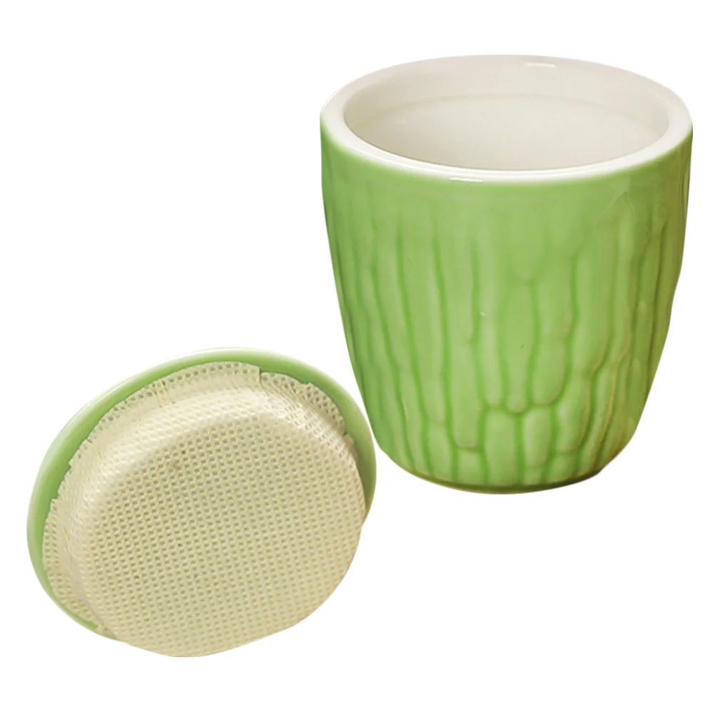 Porcelain Tea Canister Ceramic Storage Jar 100ml Airtight Lid Kitchen Container for Loose Tea Coffee Bean Sugar Herb 
Porcelain Tea Canister Ceramic Storage Jar 100ml Airtight Lid Kitchen Container for Loose Tea Coffee Bean Sugar Herb