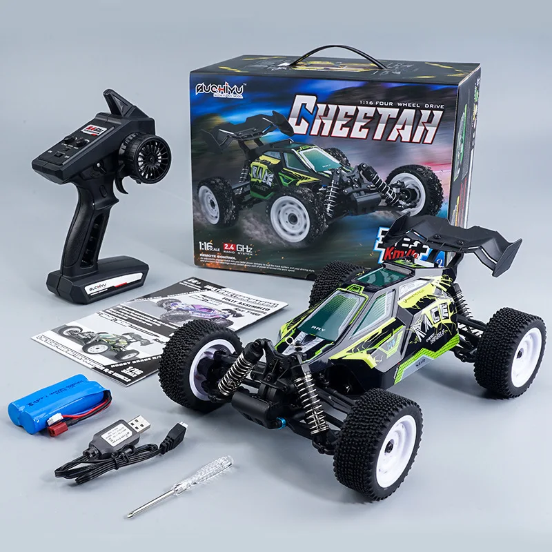 SCY16201 2.4G RC Car 4WD Brushed High Speed Off-Road Vehicle Racing Remote Control Truck Fast Hobby Toy for Kids Adults
SCY16201 2.4G RC Car 4WD Brushed High Speed Off-Road Vehicle Racing Remote Control Truck Fast Hobby Toy for Kids Adults