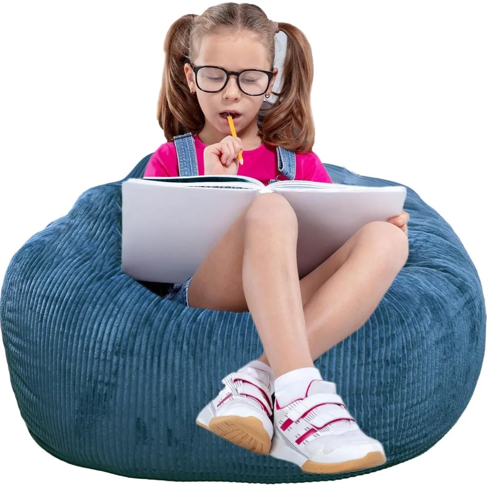 Classic Bean Bag Chair, with Faux Rabbit Fur Cover for Teens and Kids, Memory Foam Bean Bag Chairs, Ultra Soft Faux Fur Fabric
Classic Bean Bag Chair, with Faux Rabbit Fur Cover for Teens and Kids, Memory Foam Bean Bag Chairs, Ultra Soft Faux Fur Fabric