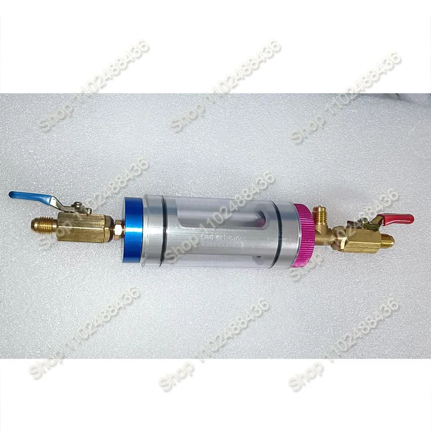 Car A/C Refrigerant Oil Analyzer Accessory Air Conditioning System Compressor Oil Filter Test Tool
Car A/C Refrigerant Oil Analyzer Accessory Air Conditioning System Compressor Oil Filter Test Tool