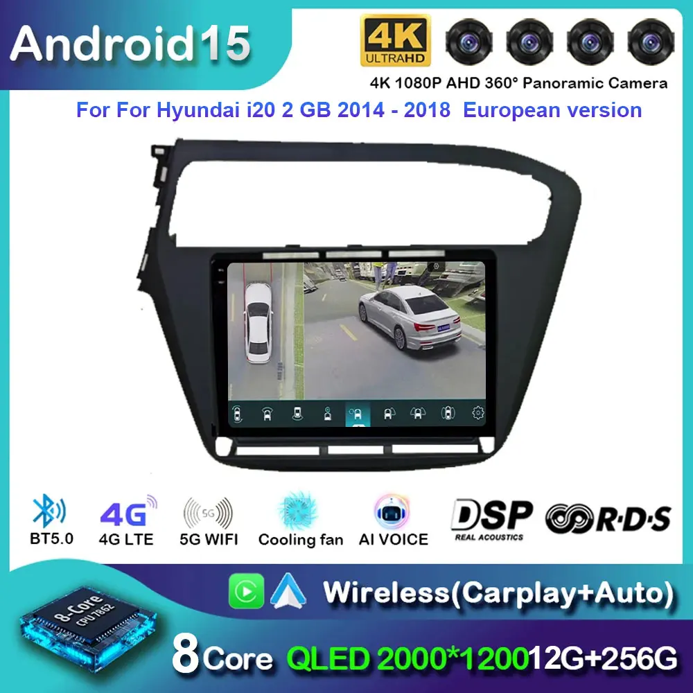 Автомагнитола Android 15 для Hyundai I20 2018-2019 (европейская версия) с навигацией, мультимедиа, видеоплеером, беспроводным CarPlay и Auto
Автомагнитола Android 15 для Hyundai I20 2018-2019 (европейская версия) с навигацией, мультимедиа, видеоплеером, беспроводным CarPlay и Auto