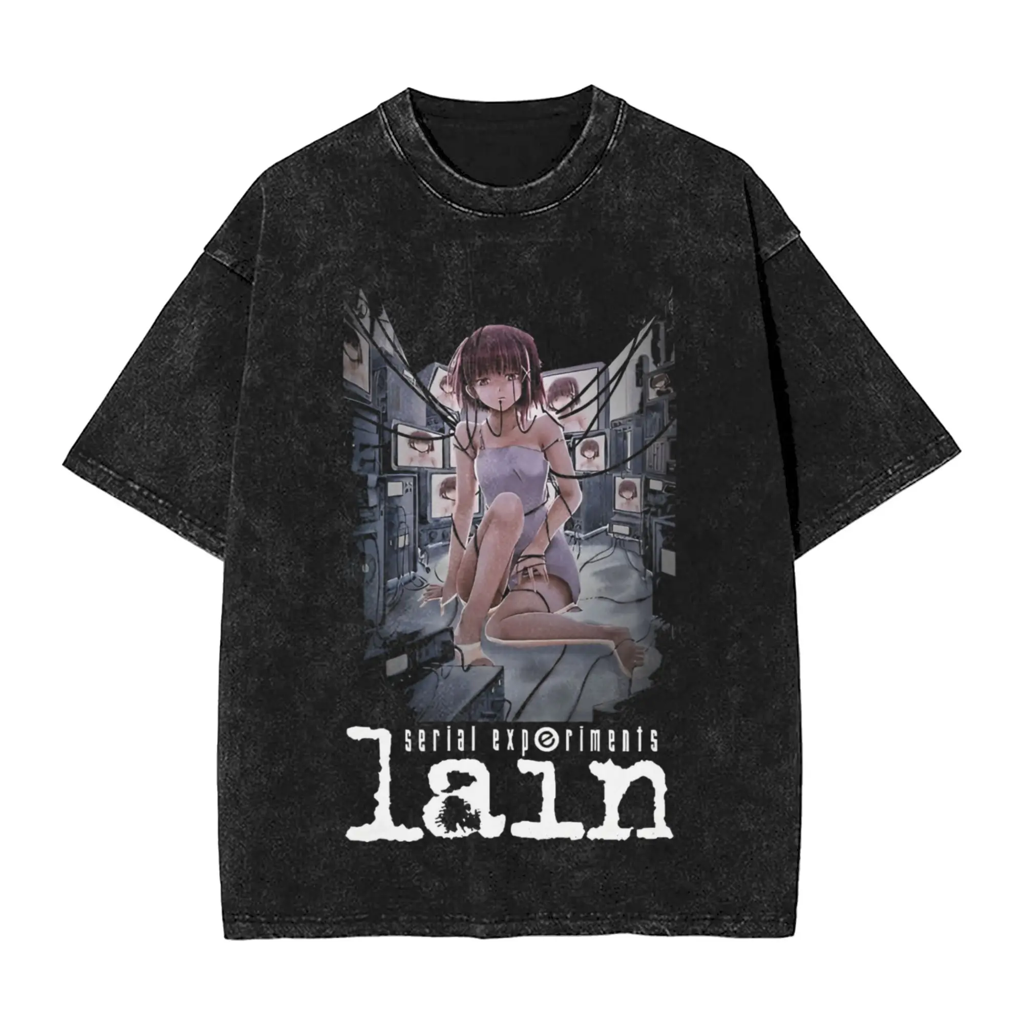 Harajuku Washed Shirts Lain Iwakura - Serial Experiments Lain Outfit Novelty T Shirt High Street Streetwear Cotton Tops Tees
Harajuku Washed Shirts Lain Iwakura - Serial Experiments Lain Outfit Novelty T Shirt High Street Streetwear Cotton Tops Tees