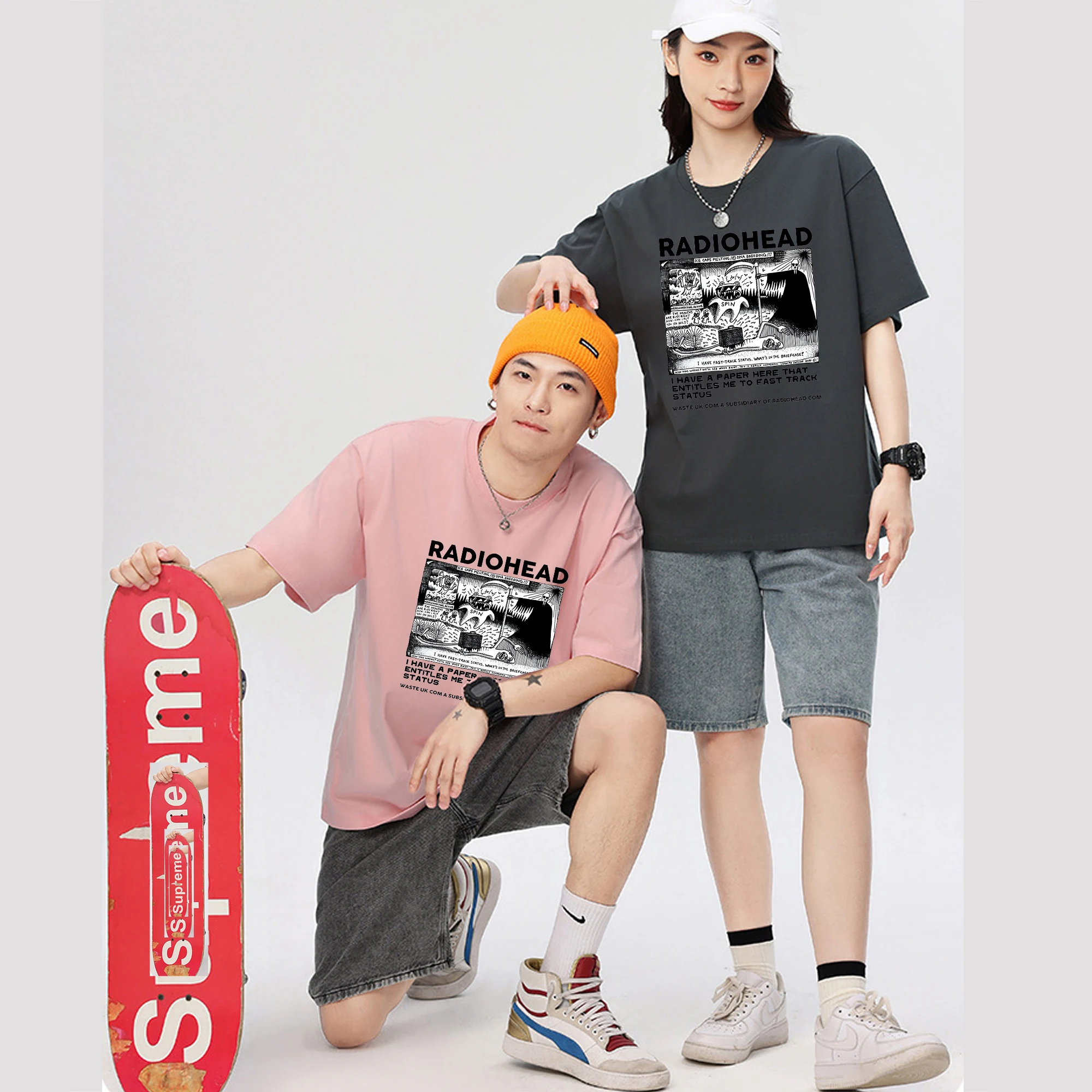 High quality Lovers Cotton T-shirt Oversized funny Print Short-sleeved T-shirt Fashion Hip Hop Sports Streetwear Loose Top Tees
High quality Lovers Cotton T-shirt Oversized funny Print Short-sleeved T-shirt Fashion Hip Hop Sports Streetwear Loose Top Tees