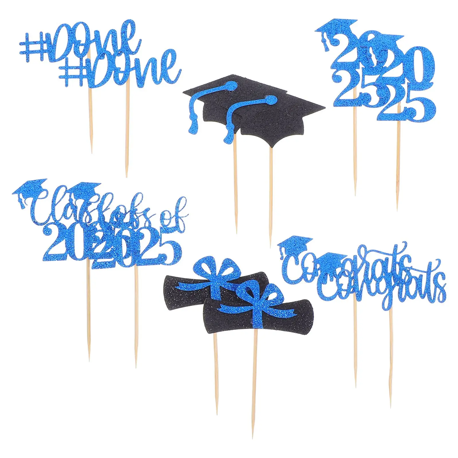 12Pcs Cake Insert 2025 Graduation Picks Card Cap Toppers Party Supplies Happy Decorations Unique Design Celebrate Season
12Pcs Cake Insert 2025 Graduation Picks Card Cap Toppers Party Supplies Happy Decorations Unique Design Celebrate Season