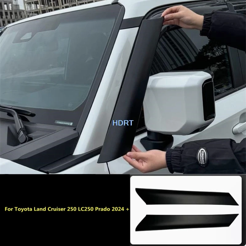 For Toyota Land Cruiser 250 LC250 Prado 2024 + Car Style Front Windshield A Pillar Trim Suspended Roof Column Cover Accessories
For Toyota Land Cruiser 250 LC250 Prado 2024 + Car Style Front Windshield A Pillar Trim Suspended Roof Column Cover Accessories