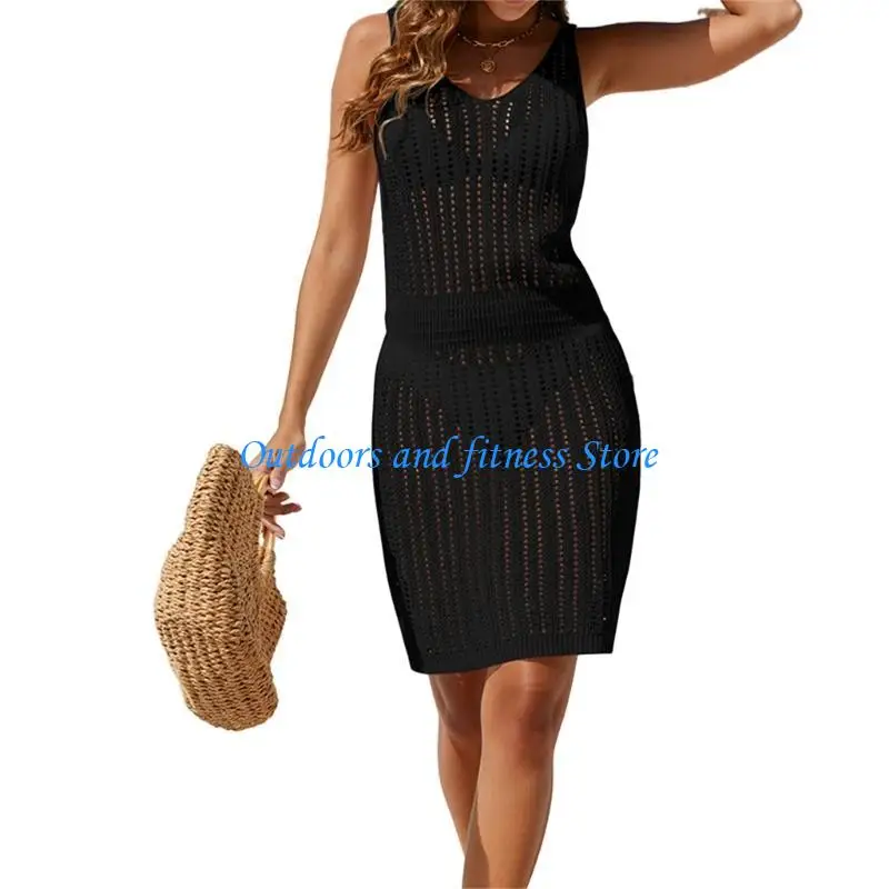 H053 Crochet Bikinis Coverup Hollow Swimwear Cover Up Dress for Swimmg Pool Beach
H053 Crochet Bikinis Coverup Hollow Swimwear Cover Up Dress for Swimmg Pool Beach