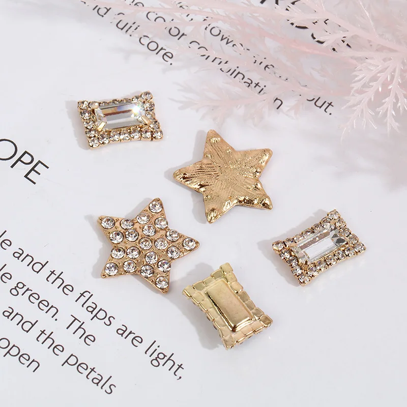 2pcs Fashion star diamond diamond buckle DIY accessories bean shoe buckle accessories INS wind manual drill setting
2pcs Fashion star diamond diamond buckle DIY accessories bean shoe buckle accessories INS wind manual drill setting