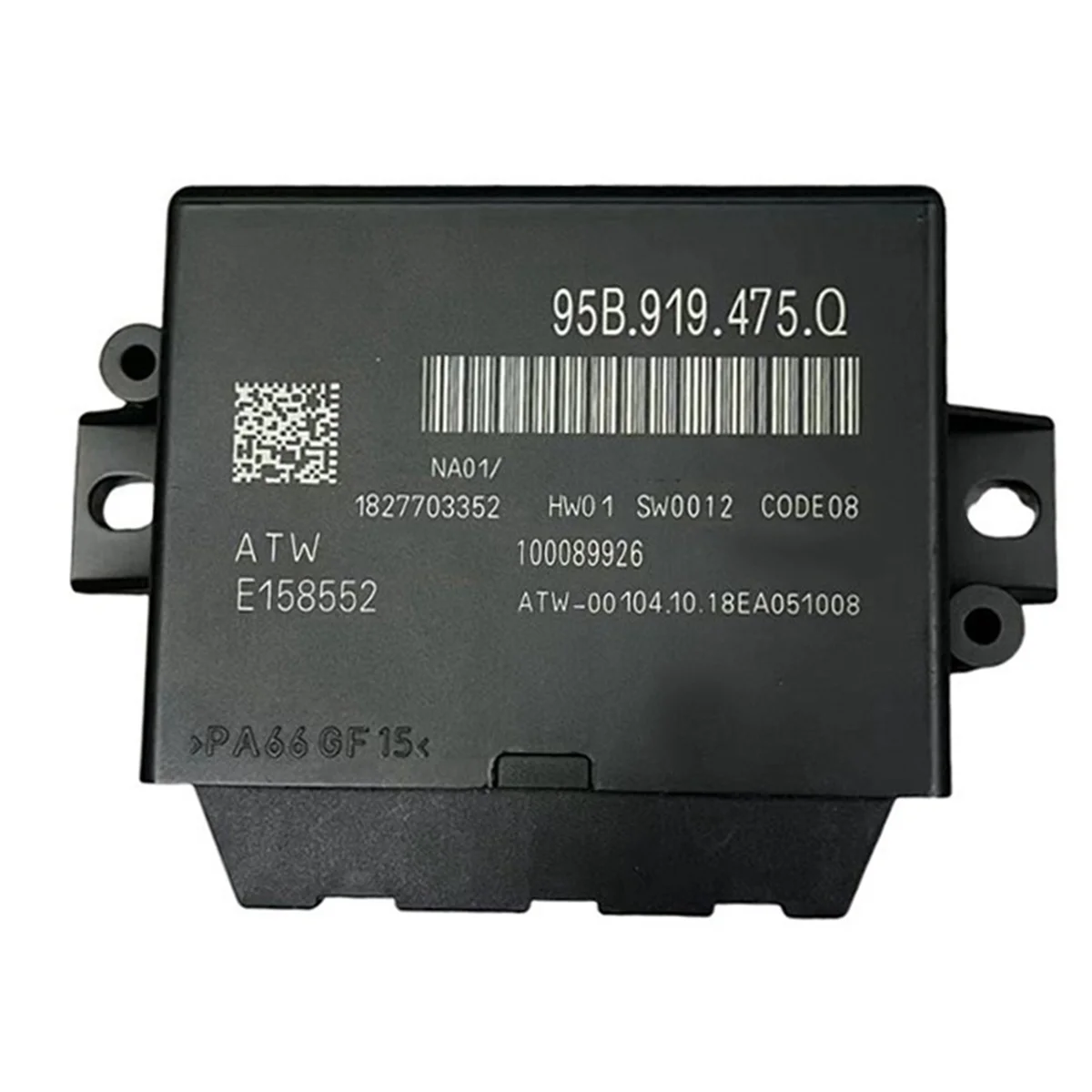 A81R-Professional 95B919475Q Car Parking Aid Control Module for VW Porsche Cayenne Macan 2017-2018 Reverse Radar Control Module
A81R-Professional 95B919475Q Car Parking Aid Control Module for VW Porsche Cayenne Macan 2017-2018 Reverse Radar Control Module