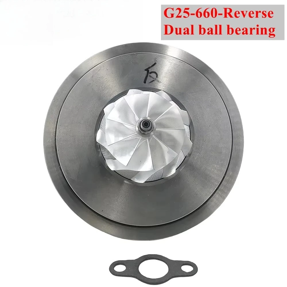 G25-660 G-Series Reverse Turbo Cartridge Ceramic Dual Ball Bearing 54mm 877895-5005S Performance Turbo CHRA 740902
G25-660 G-Series Reverse Turbo Cartridge Ceramic Dual Ball Bearing 54mm 877895-5005S Performance Turbo CHRA 740902
