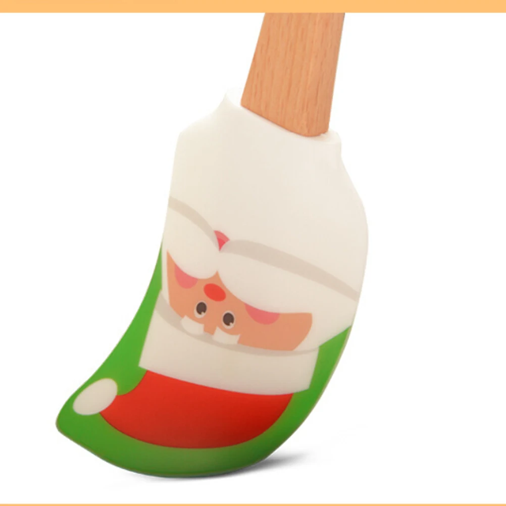 Santa Claus Printed Silicone Spatula Heat Resistant Kitchen Baking Tool Cake Scraper Pastry Butter Stirrer Cooking Utensil
Santa Claus Printed Silicone Spatula Heat Resistant Kitchen Baking Tool Cake Scraper Pastry Butter Stirrer Cooking Utensil