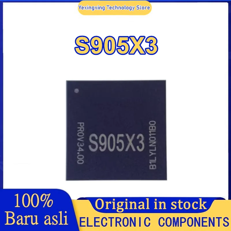 2 шт. S905X3 BGA ЖК-дисплей с плоским чипом, микросхема, 100% новый оригинал на складе
2 шт. S905X3 BGA ЖК-дисплей с плоским чипом, микросхема, 100% новый оригинал на складе