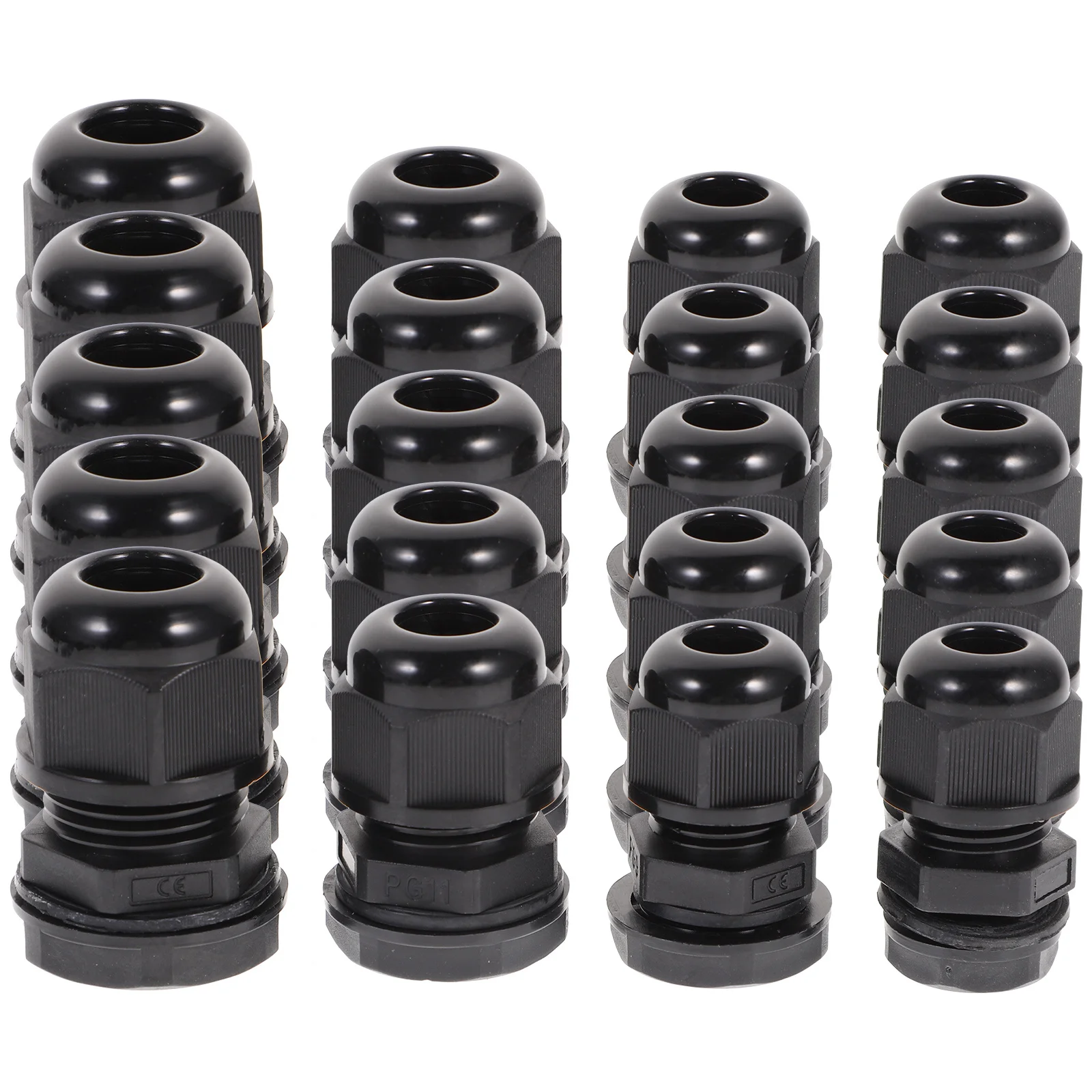 20Pcs Nylon Cable Connector Waterproof Pg16-14 .5-12 Pg11-10 Pg9-8 Pg7-8 Cable Gland Kit for Secure Sealing
20Pcs Nylon Cable Connector Waterproof Pg16-14 .5-12 Pg11-10 Pg9-8 Pg7-8 Cable Gland Kit for Secure Sealing