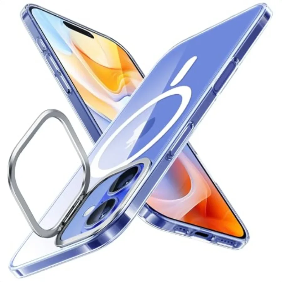 Magnetic Slim Fit for iPhone 16 Case with Stand Compatible with MagSafe Builtin Stash Stand Ultra Thin 16 Case Lightweight Anti
Magnetic Slim Fit for iPhone 16 Case with Stand Compatible with MagSafe Builtin Stash Stand Ultra Thin 16 Case Lightweight Anti