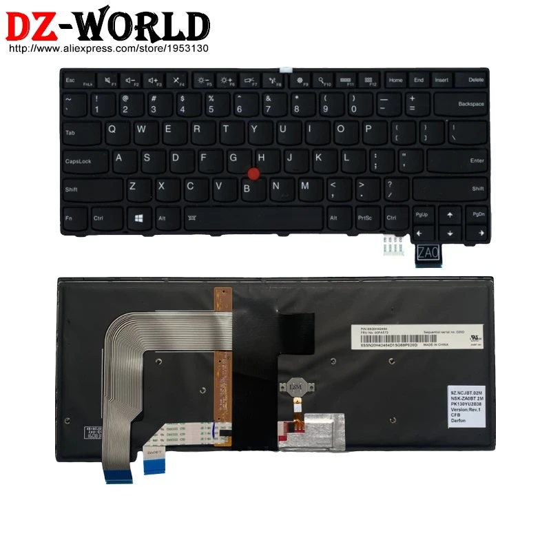 Backlit Keyboard for Lenovo Thinkpad T460s Laptop 00PA534 01YR116 01YR094 01YR117 01YR114 01YR101 01YR126 01YR093 01YR098
Backlit Keyboard for Lenovo Thinkpad T460s Laptop 00PA534 01YR116 01YR094 01YR117 01YR114 01YR101 01YR126 01YR093 01YR098