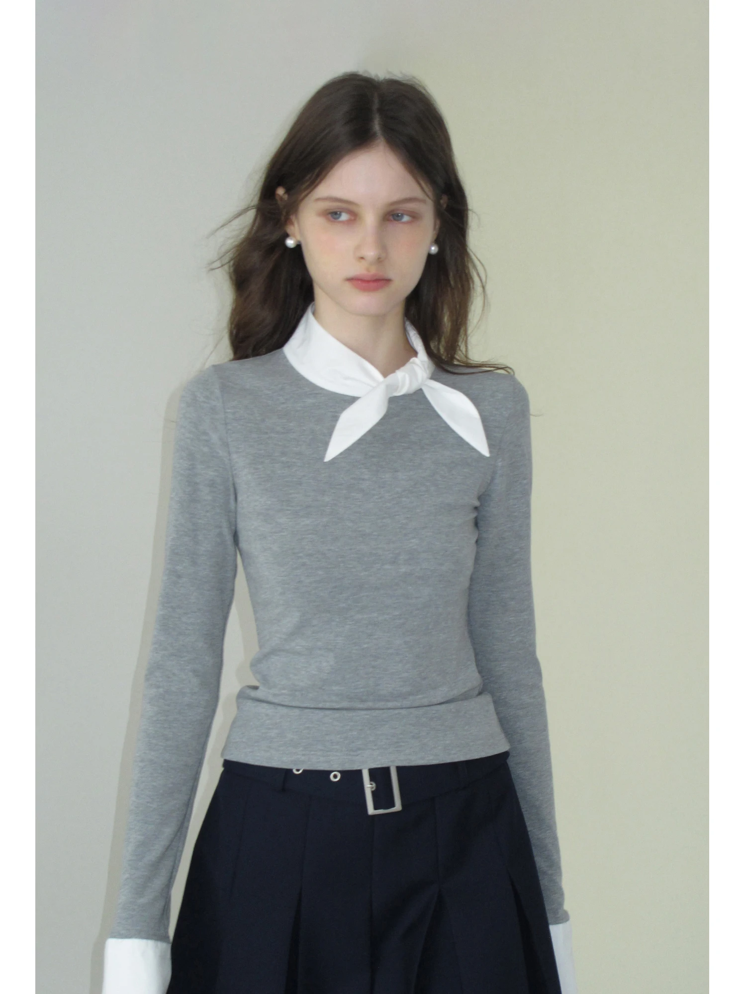 Облегающий женский топ с длинным рукавом и эффектом утончения плеч, из полиэстера EGGKA, с высокой талией, стандартный крой
Облегающий женский топ с длинным рукавом и эффектом утончения плеч, из полиэстера EGGKA, с высокой талией, стандартный крой