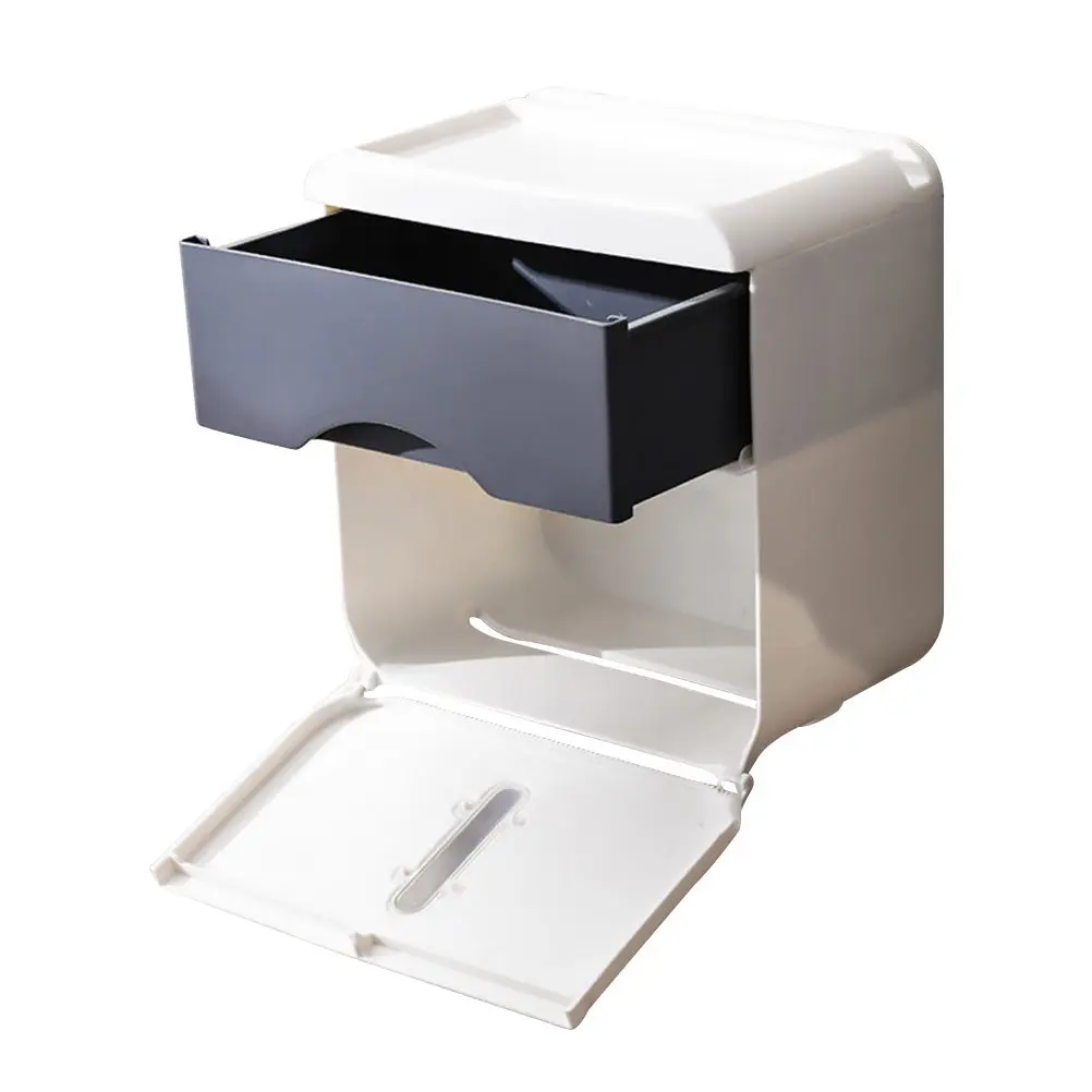 Stylish Toilet Paper Box ABS Material Bathroom Organizer with Drawer Easy Clean Punch Free Tissue Holder for Home Hotel
Stylish Toilet Paper Box ABS Material Bathroom Organizer with Drawer Easy Clean Punch Free Tissue Holder for Home Hotel