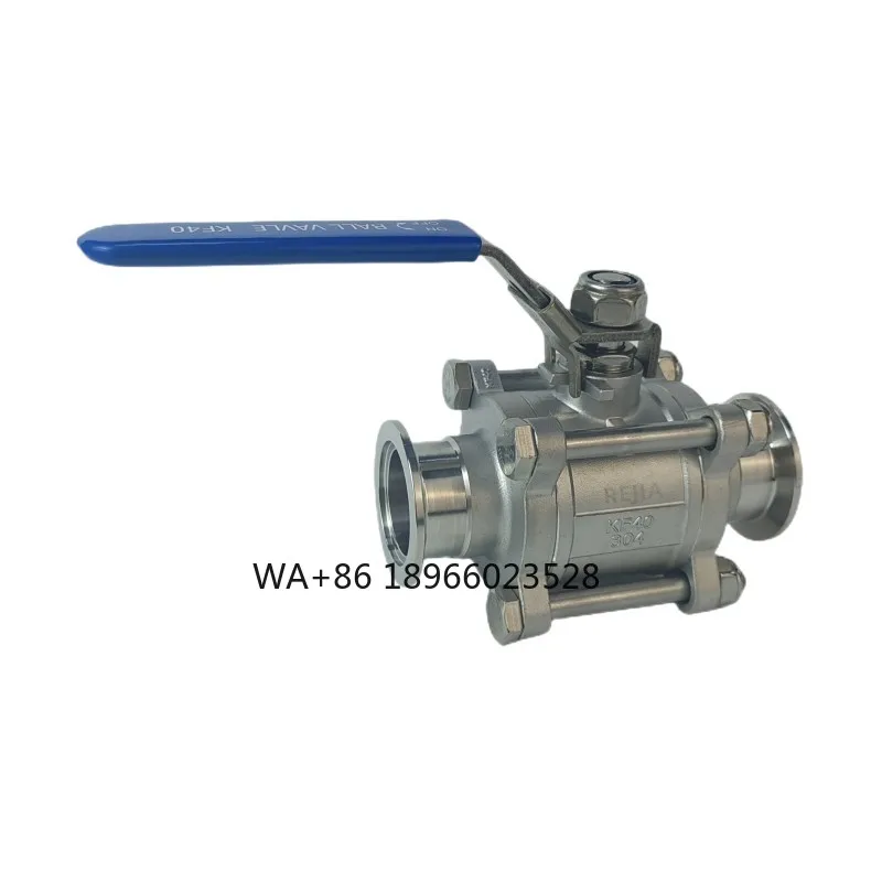 Rejia Hot Sale 3PC PTFE Seal Manual Vacuum KF40 Ball Valve for Vacuum Applications
Rejia Hot Sale 3PC PTFE Seal Manual Vacuum KF40 Ball Valve for Vacuum Applications