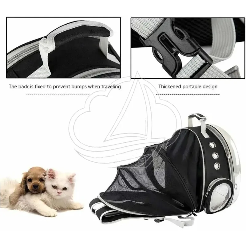 Large Space Bubble Pet Bag, Foldable Astronaut Backpack for Cats Dogs
Large Space Bubble Pet Bag, Foldable Astronaut Backpack for Cats Dogs