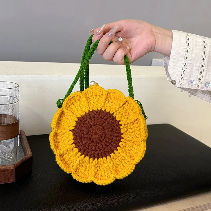 2026 Spring New Girls Shoulder Bags Hand-weave Wool Yellow Green Blue Small Bags For Women Daily Casual Shoulder Bag Crossbody
2026 Spring New Girls Shoulder Bags Hand-weave Wool Yellow Green Blue Small Bags For Women Daily Casual Shoulder Bag Crossbody