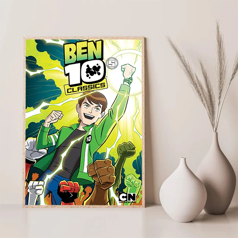 B-Ben 10 Cartoon Poster Posters for Wall Decororation Home Room Decor Office Decoration Print Painting on Canvas Art Decorations
B-Ben 10 Cartoon Poster Posters for Wall Decororation Home Room Decor Office Decoration Print Painting on Canvas Art Decorations