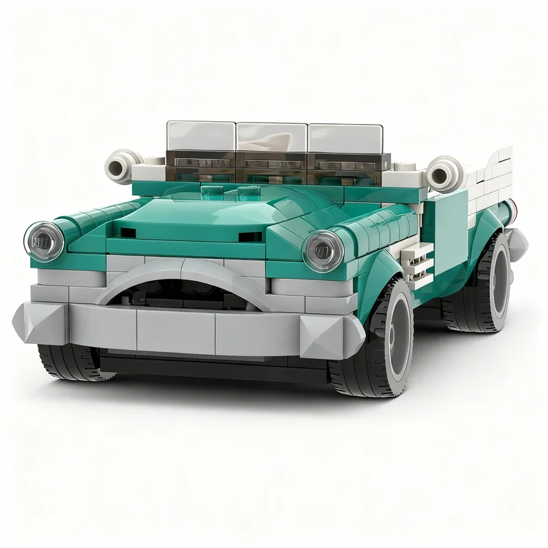 278pcs MOC Vintage Car 8 Stud City Champions Model Building Blocks Construction Toy Christmas Gifts DIY Creative Idea Education
278pcs MOC Vintage Car 8 Stud City Champions Model Building Blocks Construction Toy Christmas Gifts DIY Creative Idea Education