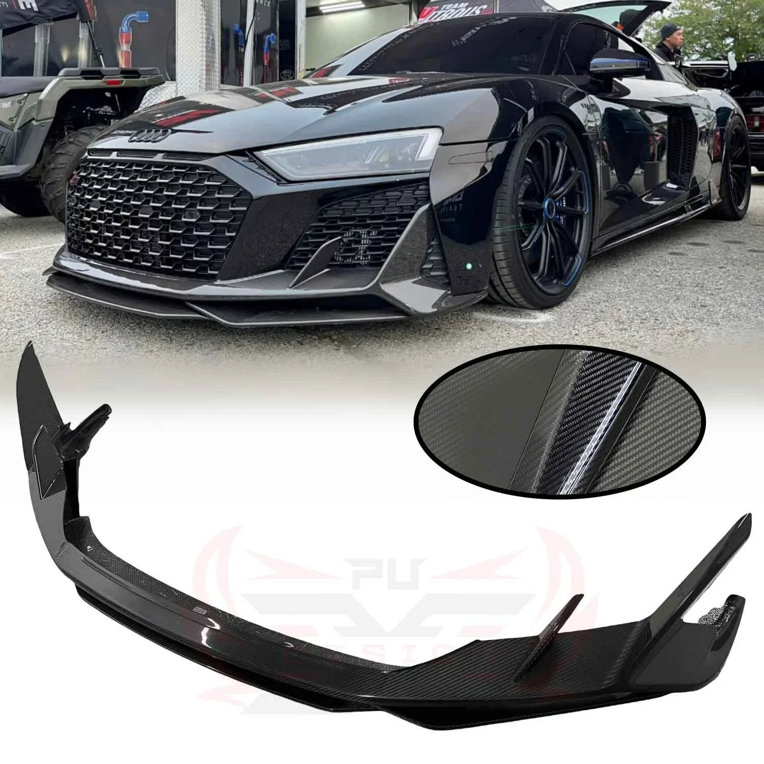 for Audi R8 21-23 Cap Style Dry Carbon Fiber Front Bumper Lip Lowe Lip Body Kit
for Audi R8 21-23 Cap Style Dry Carbon Fiber Front Bumper Lip Lowe Lip Body Kit