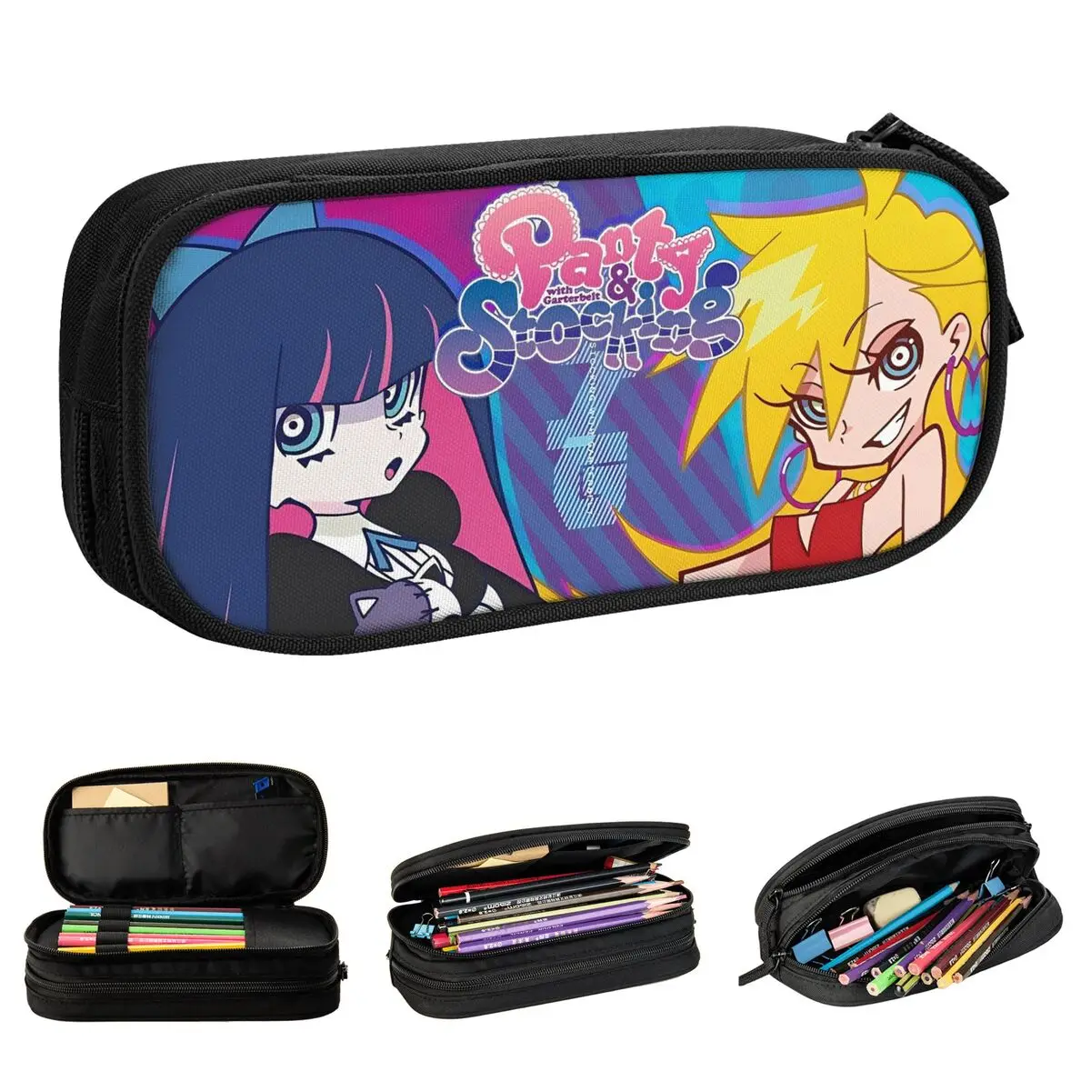 Panty Stocking With Garterbelt Pencil Case New Cartoon Pen Holder Bags Girl Boy Big Capacity School Supplies Zipper Pencil Box
Panty Stocking With Garterbelt Pencil Case New Cartoon Pen Holder Bags Girl Boy Big Capacity School Supplies Zipper Pencil Box
