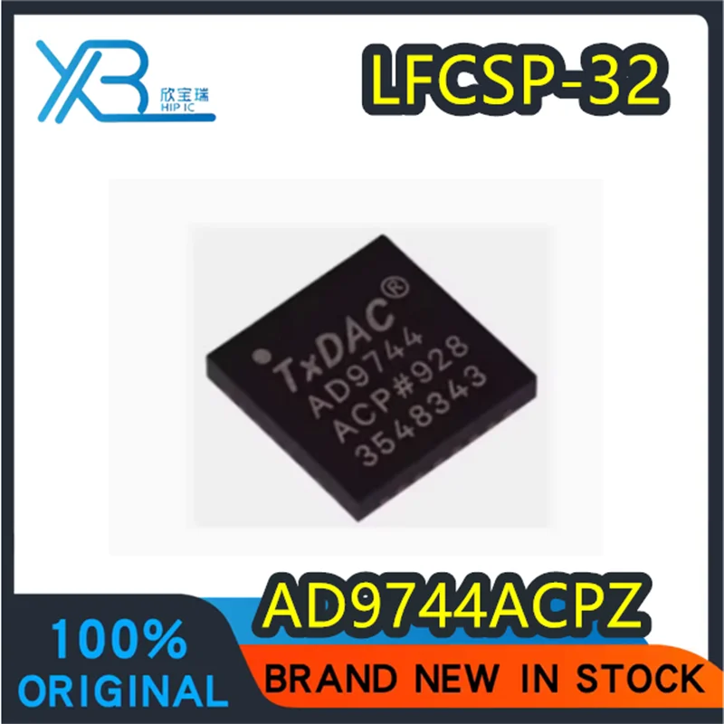 (3/50 pieces) AD9744ACPZ AD9744ACP Brand new authentic analog-to-digital converter chip LFCSP-32 spot IC spot delivery fast
(3/50 pieces) AD9744ACPZ AD9744ACP Brand new authentic analog-to-digital converter chip LFCSP-32 spot IC spot delivery fast