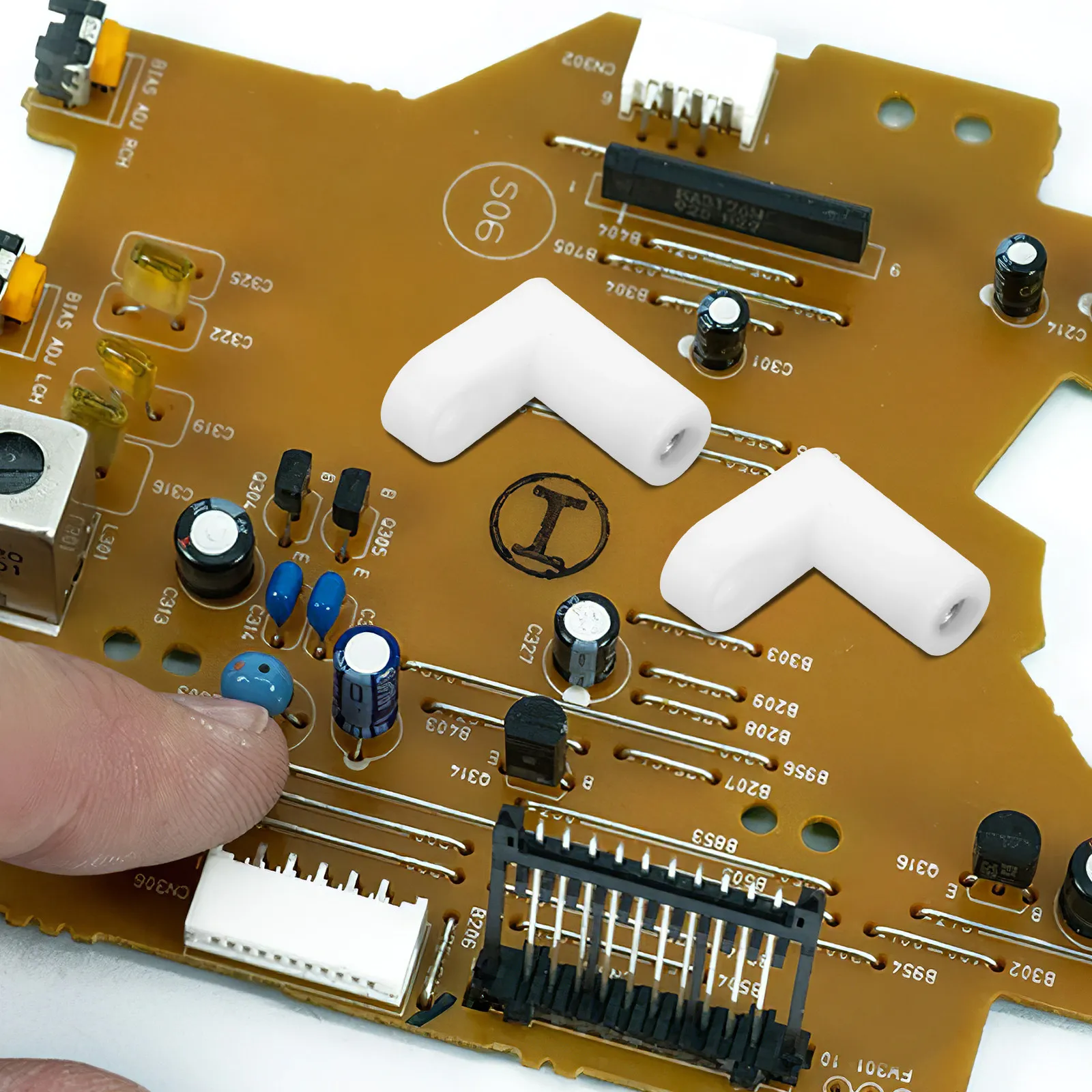 Набор из 50 пластиковых L-образных изоляционных кронштейнов для крепления печатных плат, белые винтовые проставки для материнских плат
Набор из 50 пластиковых L-образных изоляционных кронштейнов для крепления печатных плат, белые винтовые проставки для материнских плат