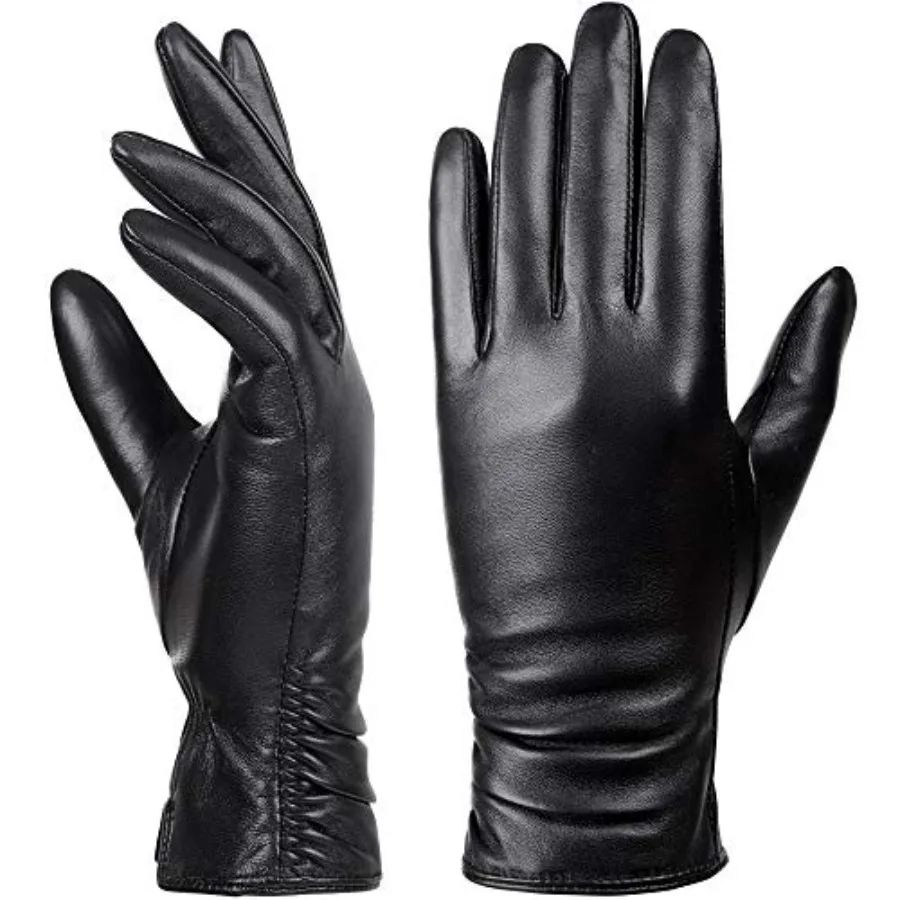 Dsane Womens Winter Leather Touchscreen Texting Warm Driving Lambskin Pure Genuine leather Gloves
Dsane Womens Winter Leather Touchscreen Texting Warm Driving Lambskin Pure Genuine leather Gloves