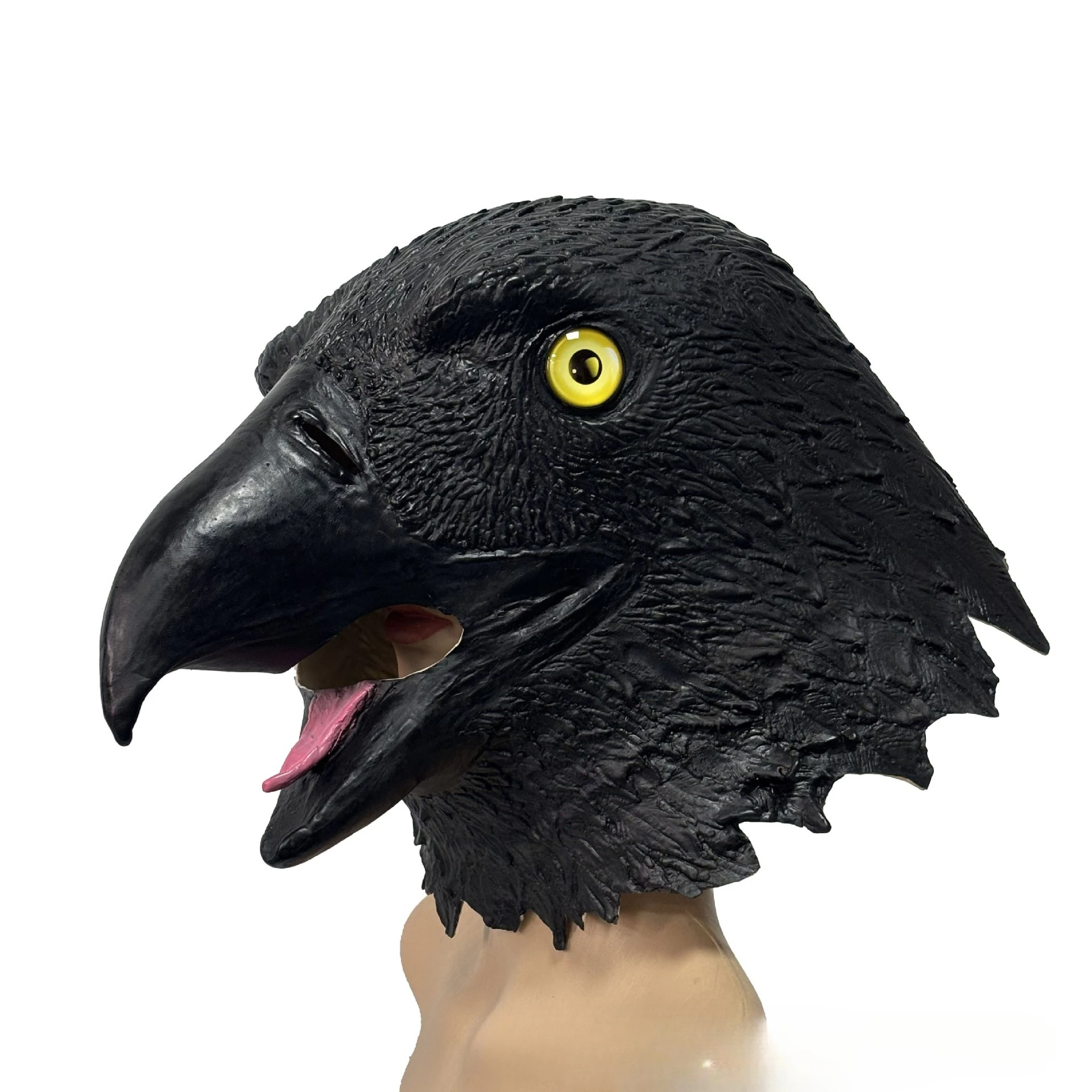 Black White Eagle Latex Mask Animal Headgear Halloween Cosplay Prank Party Props
Black White Eagle Latex Mask Animal Headgear Halloween Cosplay Prank Party Props