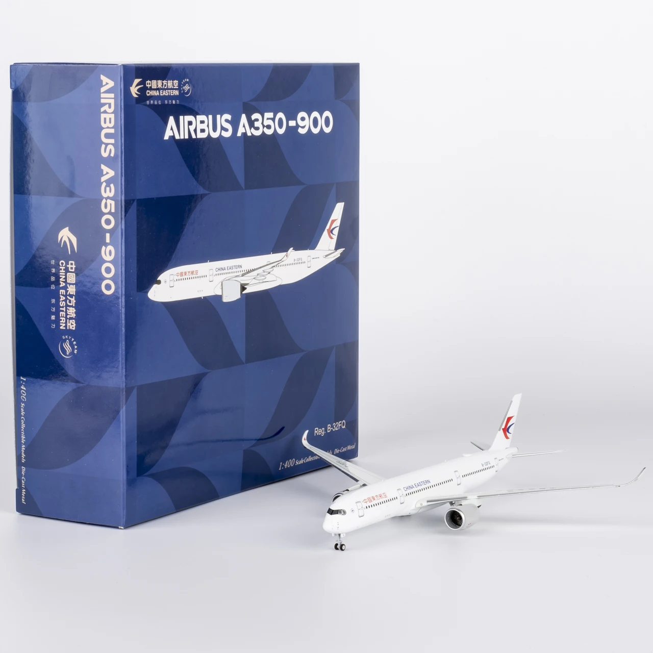 39108 Alloy Collectible Plane Gift NG Model 1:400 China Eastern Airlines "SkyTeam" Airbus A350-900 Diecast Aircraft Model B-32FQ
39108 Alloy Collectible Plane Gift NG Model 1:400 China Eastern Airlines "SkyTeam" Airbus A350-900 Diecast Aircraft Model B-32FQ