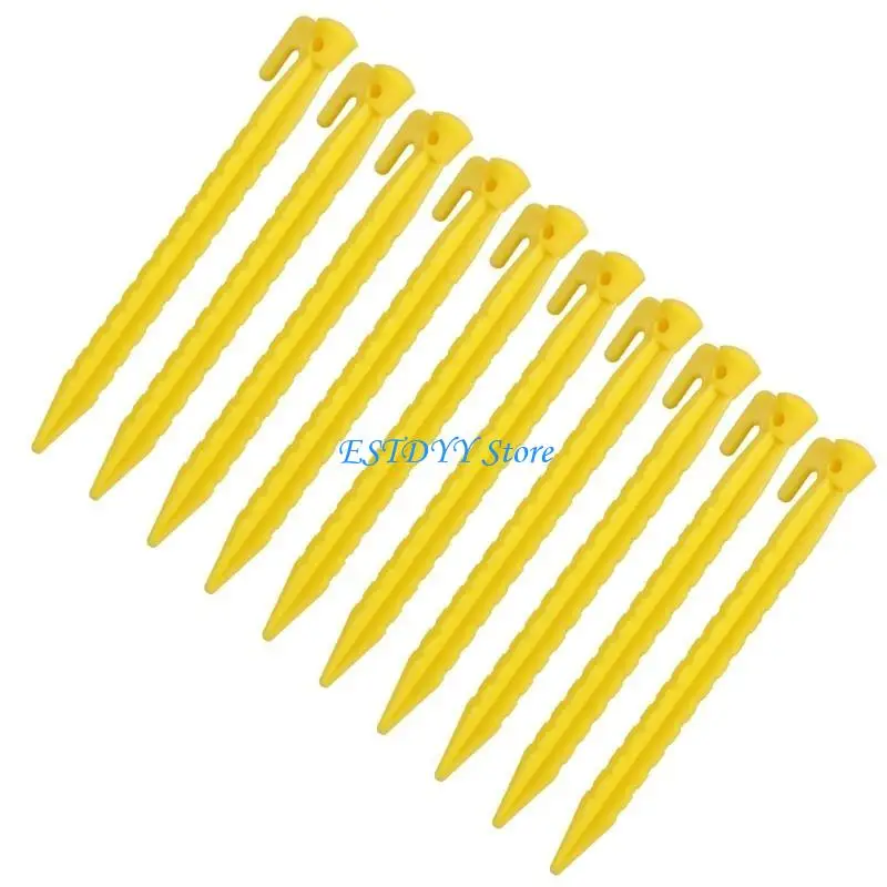 G6DE 10Pcs Plastic Ground Peg Outdoor Tent Stake Heavy Dutys Tent Peg Ground Stake
G6DE 10Pcs Plastic Ground Peg Outdoor Tent Stake Heavy Dutys Tent Peg Ground Stake
