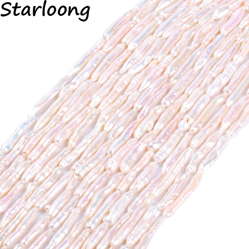 1strand/lot AA quality white elongated Natural freshwater Pearl Loose Strand Beads DIY for Jewelry making bracelet necklace
1strand/lot AA quality white elongated Natural freshwater Pearl Loose Strand Beads DIY for Jewelry making bracelet necklace