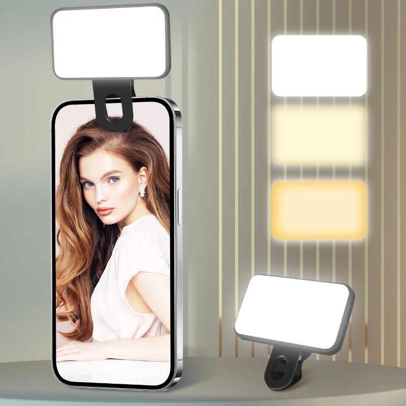 Zomei Mobile Phone LED Selfie Ring Light Portable Mini Durable Practical Three Stop Dimming square Photography Clip Fill Light
Zomei Mobile Phone LED Selfie Ring Light Portable Mini Durable Practical Three Stop Dimming square Photography Clip Fill Light