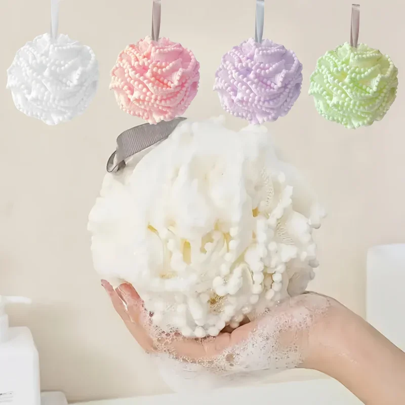Foam Sponge Foam Stick Body Soft Shower Flower Tennis Skin Cleaning Tool Bathtub Ball Bathroom Accessories Silicone body brush
Foam Sponge Foam Stick Body Soft Shower Flower Tennis Skin Cleaning Tool Bathtub Ball Bathroom Accessories Silicone body brush