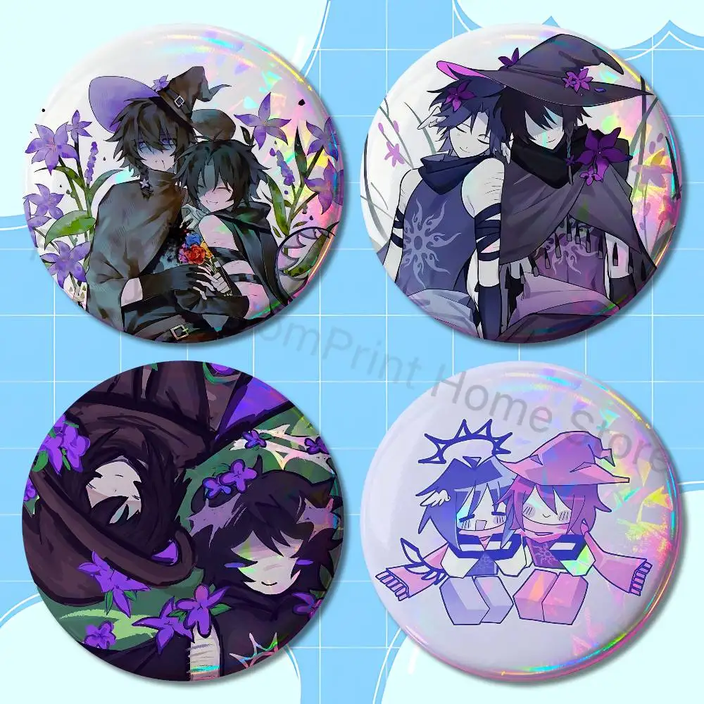 Azuretime A-Azure T-Two Time 58mm 44mm HD Print Brooch Badges Pretty Derby Round Display Brooches Lapel Pins
Azuretime A-Azure T-Two Time 58mm 44mm HD Print Brooch Badges Pretty Derby Round Display Brooches Lapel Pins