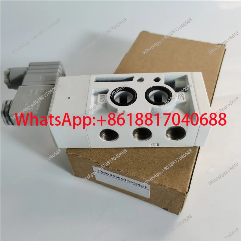 Solenoid valve MVSN-300-4E1 two-position five-way electronically controlled reversing valve plate type side type
Solenoid valve MVSN-300-4E1 two-position five-way electronically controlled reversing valve plate type side type