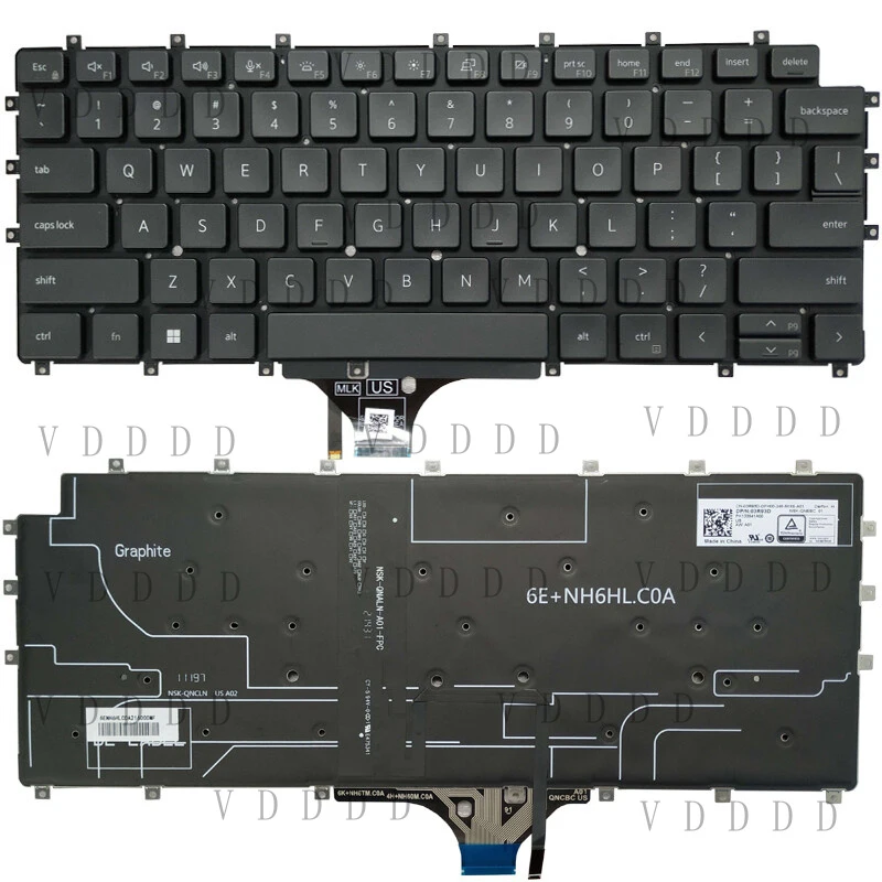 L... Laptop US Keyboard for Dell Latitude 15 9510 9520 2-in-1 Backlit 03R93D
L... Laptop US Keyboard for Dell Latitude 15 9510 9520 2-in-1 Backlit 03R93D