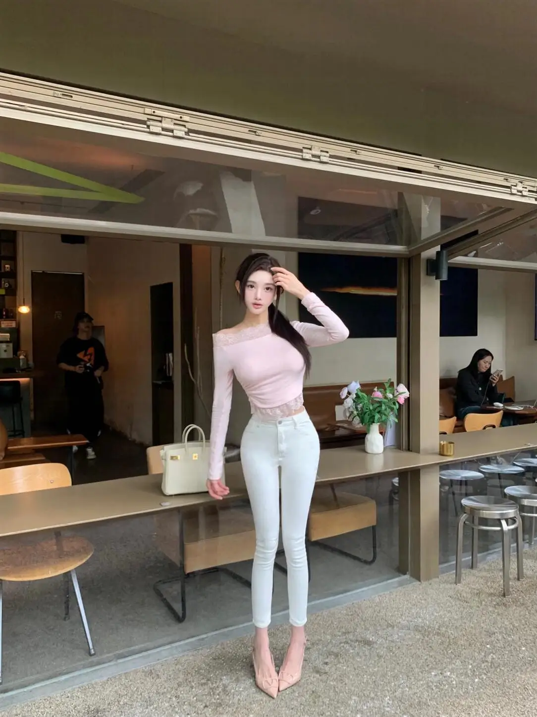 High Waist Stretchy Slimming Women's Jeans White Bodycon Nine Points Pure Color Basic Sle Faionable Versatile Pencil Pants
High Waist Stretchy Slimming Women's Jeans White Bodycon Nine Points Pure Color Basic Sle Faionable Versatile Pencil Pants