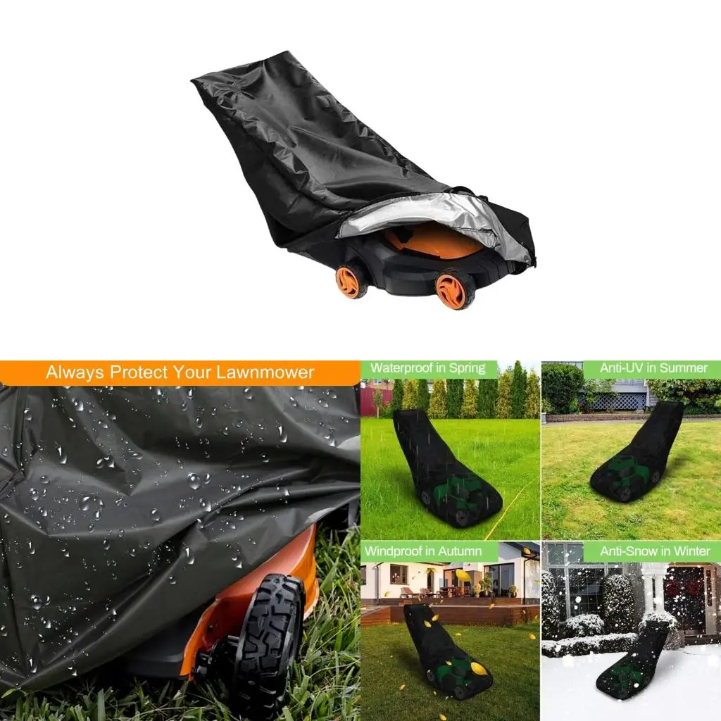 Outdoor Mower Dustproof Cover Reinforced Oxford Fabric Double Layer Coating Windproof Suitable For Gas Electric Machines
Outdoor Mower Dustproof Cover Reinforced Oxford Fabric Double Layer Coating Windproof Suitable For Gas Electric Machines