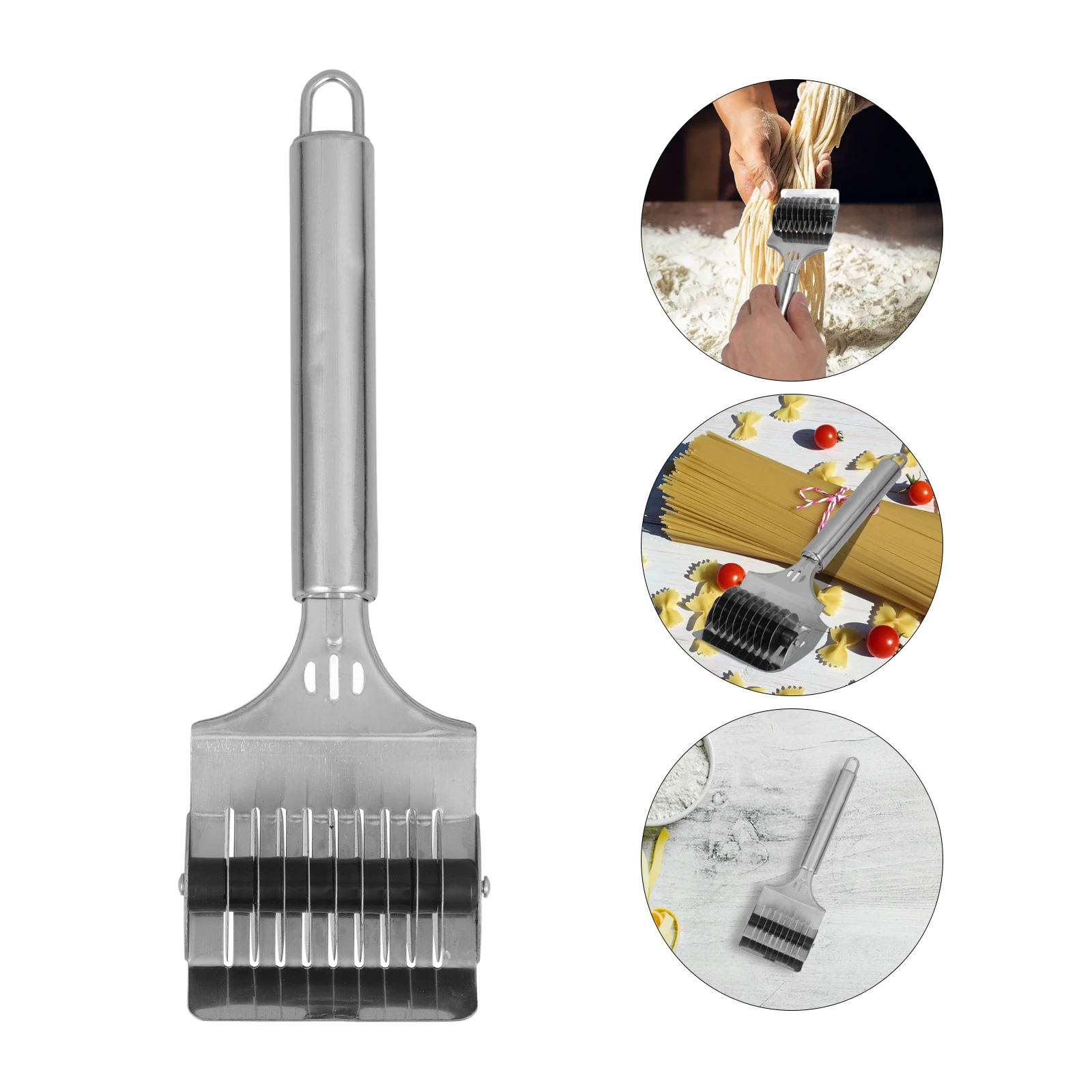 Manual Noodle Slicer Stainless Steel Dough Cutter Novel Tool Shredder Household Kitchen Gadget Pasta Maker Machine
Manual Noodle Slicer Stainless Steel Dough Cutter Novel Tool Shredder Household Kitchen Gadget Pasta Maker Machine