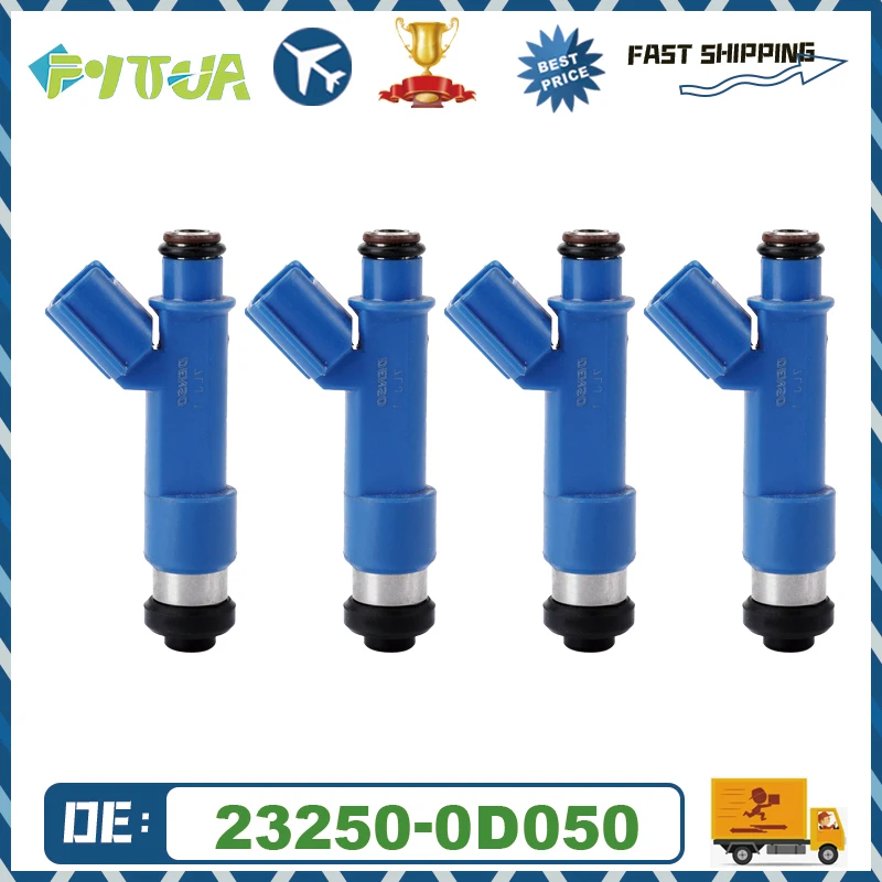 Форсунка топливного инжектора 23250-0D050, 4 шт., Форсунка для Toyota Corolla Matrix 1.8L ZZE12 2005-2008 23209-0D050, Инжекторная Форсунка двигателя Valv
Форсунка топливного инжектора 23250-0D050, 4 шт., Форсунка для Toyota Corolla Matrix 1.8L ZZE12 2005-2008 23209-0D050, Инжекторная Форсунка двигателя Valv
