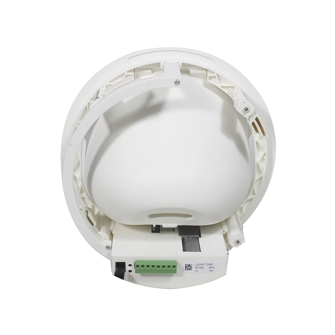 Моторизованный регулируемый потолочный динамик мощностью 40 Вт с дистанционным управлением для аудиосистемы умного дома, домашнего кинотеатра, PA и BGM 
Моторизованный регулируемый потолочный динамик мощностью 40 Вт с дистанционным управлением для аудиосистемы умного дома, домашнего кинотеатра, PA и BGM