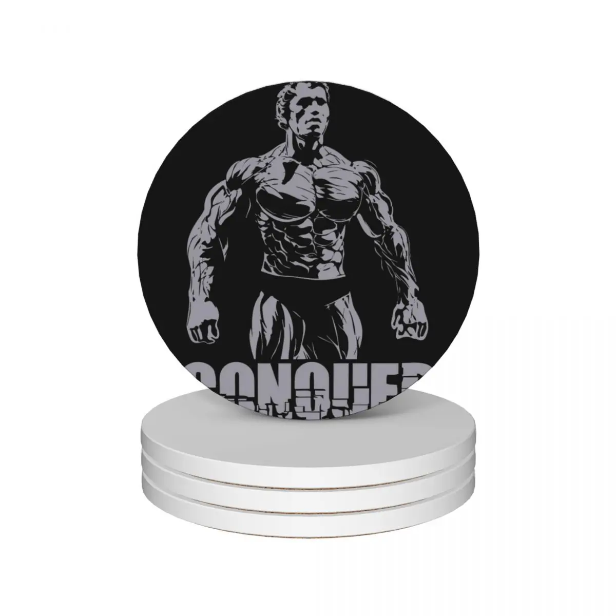 Conquer Arnold Schwarzenegger Muscle Ceramic Coasters (Set of 4) tea cup holders cute tea cup holder for coffee mugs Coasters
Conquer Arnold Schwarzenegger Muscle Ceramic Coasters (Set of 4) tea cup holders cute tea cup holder for coffee mugs Coasters