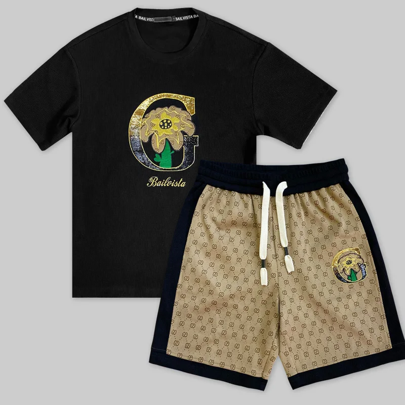 Европейский комплект из футболки и шорт для мужчин, повседневный летний комплект из двух предметов, мужской комплект Haome, хлопок, полиэстер...
Европейский комплект из футболки и шорт для мужчин, повседневный летний комплект из двух предметов, мужской комплект Haome, хлопок, полиэстер...